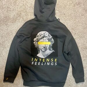 SHEIN Intense Feelings Graphic Hoodie